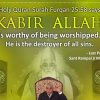 Surat Al Furqan - Supreme God Kabir in Quran